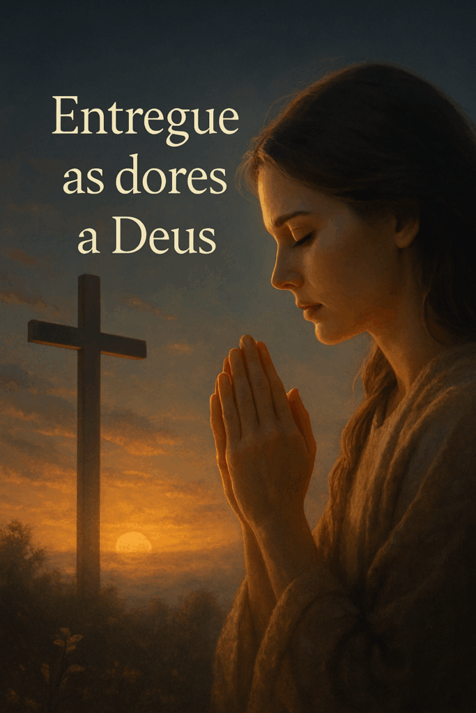 Entregue as dores a Deus