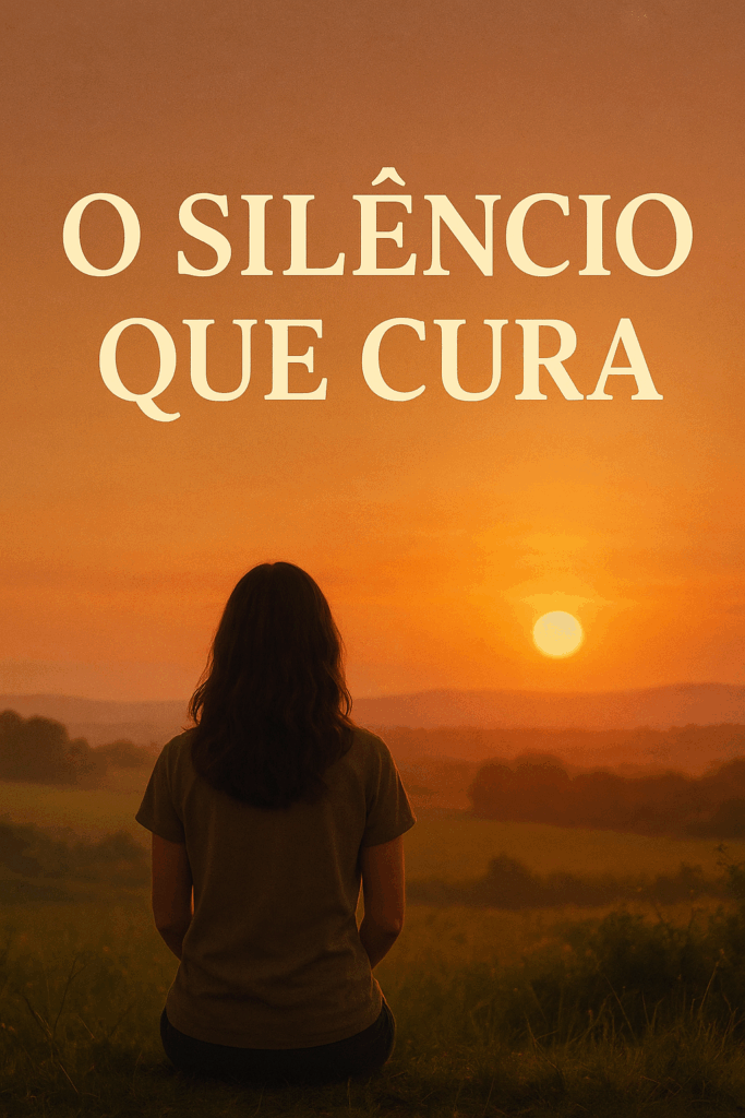 “o silêncio que cura – ouvir a voz de Deus”.
