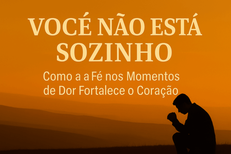 Você não está sozinho: Como a Fé nos Momentos de Dor