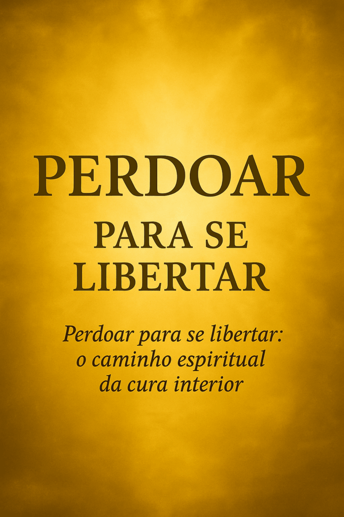 Perdoar para se libertar