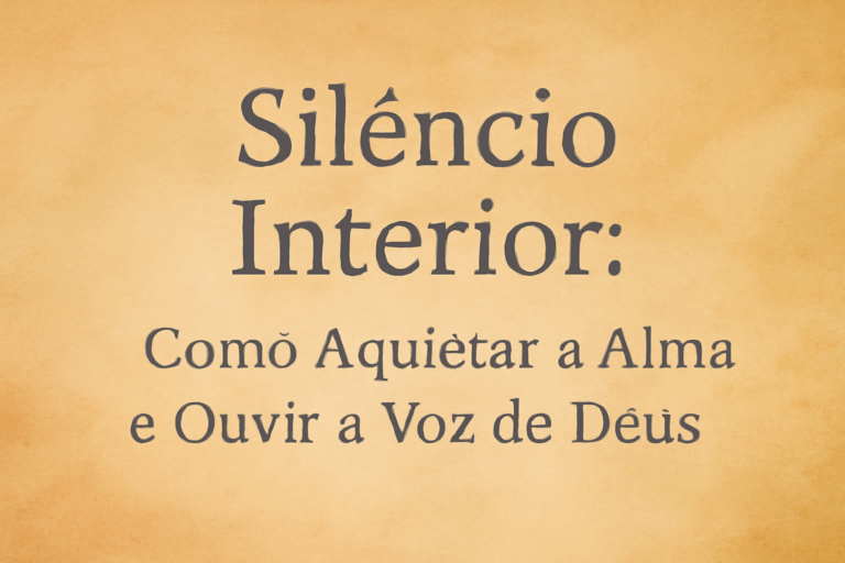 Silêncio Interior