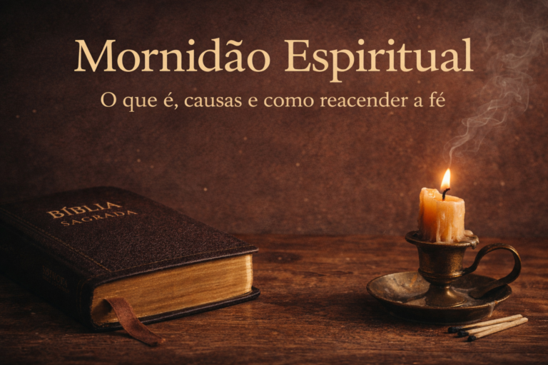 Mornidão espiritual: o que é, causas e como reacender a fé